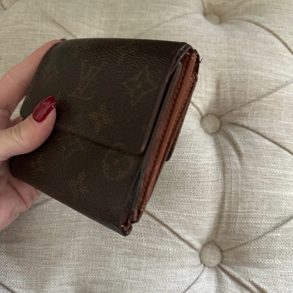 Louis Vuitton Brown Monogram Compact Wallet - Picture 9 of 9